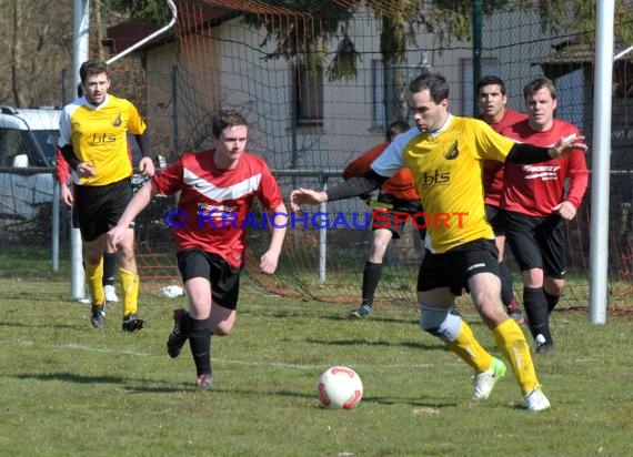 SV Hilsbach - FV Landshausen Kreisklasse A Sinsheim 07.04.2013 (© Siegfried)